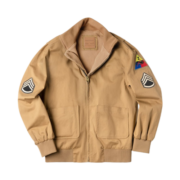 马登工装 美式复古狂怒坦克服夹克阿美咔叽卡其棉外套上衣男 土黄(棉服版) M