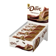 PLUS会员：Dove 德芙 丝滑牛奶巧克力 14g*16整盒 224g