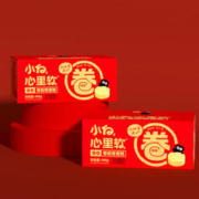 小白心里软 面包早餐奶皮白软面包早餐整箱装 卷就卷440g礼盒装(赠红包袋)