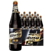 WUSU 乌苏啤酒 黑啤 620ml*12瓶