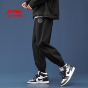 LI-NING 李宁 韦德系列经典罗纹长裤