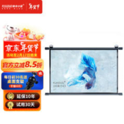 快朵小屋 白玻纤挂壁幕布 72英寸16:9
