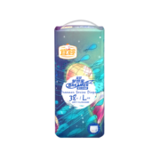 宜婴3D棉柔薄贝裸感透气梦想家拉拉裤柔软舒适宝宝尿裤 拉拉裤L号38片