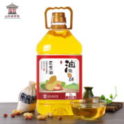 玉皇 食用油 古法特香 压榨一级花生油 5L   绿色食品 年货团购福利