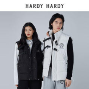 HARDY HARDY 羽绒服马甲2023无袖男女短款背心外套加厚保暖坎肩