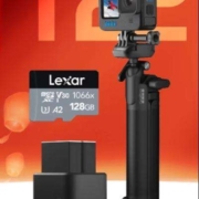 京东百亿补贴：GOPROGoPro HERO12 Black防抖运动相机 摩托车骑行运动摄像机 潜水水下相机 户外续航礼盒 HERO 12 Black