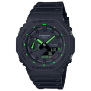 卡西欧（CASIO）手表男八角形G-shock农家橡树多功能防水运动男表 GA-2100-1A3