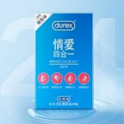 杜蕾斯 避孕套超薄 安全套 情爱四合一24只装*3件