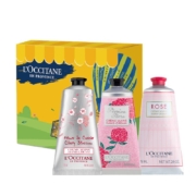 需入会、plus会员:欧舒丹（L'OCCITANE）护手霜套装礼盒75ml*3
