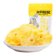 三只松鼠 菠萝干106gx4袋蜜饯水果凤梨干办公室零食小吃