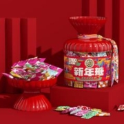 徐福记红色桶装420g 包装升级 新年糖果 年货 混合口味 休闲零食 喜糖