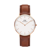 丹尼尔惠灵顿（DanielWellington）DW手表男 简约皮带男士手表 经典百搭男表新年礼物DW00100035