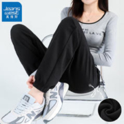 JEANSWEST 真维斯 灰色加绒束脚裤