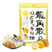龙角散 蜂蜜柠檬生姜味润喉糖果 69.3g