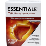 ESSENTIALE德国护肝片健肝素胶囊 高含量护肝加班应酬烟酒急躁易怒熬夜常备 补充EPL肝内磷脂 【1盒装】护肝片健肝素胶囊30粒（600mg/粒）