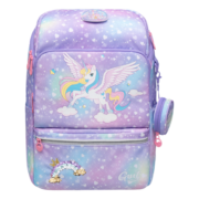 Gmt for kids书包小学生男女大容量减负护脊儿童书包1-3-5年级 【抗菌22L】寻梦独角兽