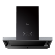 美的（Midea）欧式抽油烟机家用22大吸力油烟机 全屏高颜值 宽域拢烟 自清洗纯铜电机 挥手app智控T63 智能自清洗【单烟机】