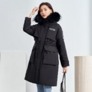4日10点：BENGEN 冰洁 工装系列 中长款羽绒服 J10142244DJ