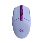 罗技（G） G304 无线游戏鼠标 吃鸡鼠标  逻辑便携电竞宏 绝地求生 G304 HERO-紫色