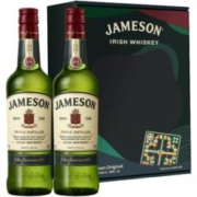 88VIP会员：Jameson 尊美醇 爱尔兰威士忌500ml*2洋酒烈酒调酒礼盒送礼