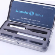 Schneider 施耐德 钢笔 BK600 月光银 F尖 单支装