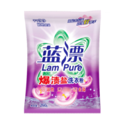 蓝漂（Lam pure）爆炸盐洗衣粉260G*2袋无磷去渍低泡家用实惠装【LX】 260g*2袋