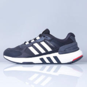 adidas 阿迪达斯 EQUIPMENT+ BOOST男子缓震舒适透气运动休闲跑步鞋H02759 经典黑白/GX6630 44 (270mm)