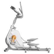 斯诺德椭圆机家用椭圆仪智能太空漫步机健身器材 白/32段阻力/15kg飞轮