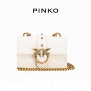 PINKO 品高 2024年早春新品 女士经典迷你飞鸟包链条包斜挎包 100064_A0F1