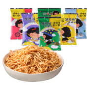 张君雅小妹妹 烧烤味点心面（五连包）110g 休闲零食 膨化食品 好物