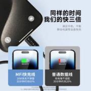 星系源 pd快充mfi认证闪充适用苹果14apple13pro12iPhone11xs8手机ipad20W2米typec转lighting数据线USB充电线