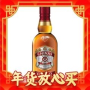 88VIP会员：CHIVAS 芝华士 12年进口威士忌500ml送礼洋酒派对酒烈酒特调 1件装