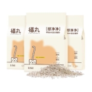 福丸宠物猫砂苹果木混合豆腐猫砂混合砂7.5kg除臭省砂可冲厕所