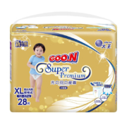 大王（GOO.N） 光羽尿不湿 小短裤XL28片(12-17Kg)