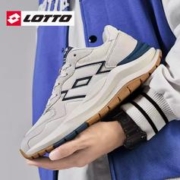 lotto 乐途 菱形老爹鞋男女休闲韩版厚底运动鞋112238822