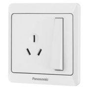 Panasonic 松下 雅悦系列 WMWA608-N 一开单控三孔插座 白色