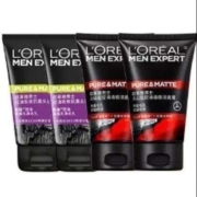 京东百亿补贴：欧莱雅  男士洗面奶  50ml*4支