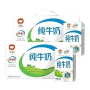 yili 伊利 12月伊利纯牛奶250ml*24盒*2箱学生营养早餐纯奶整箱装特价