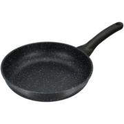 炊大皇（COOKER KING）高级麦饭石色24cm平底锅 易洁不粘锅煎锅 电磁炉通用 JG24GJ