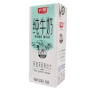 Bright 光明 纯牛奶 200ml*24盒装营养早餐纯牛奶手提整箱送礼D