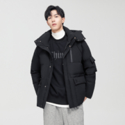 雪中飞 男式休闲时尚户外工装羽绒服多