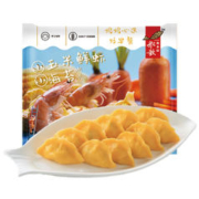 船歌鱼水饺 儿童玉米鲜虾海苔水饺 12只 230g