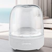 PLUS会员：Harman Kardon 哈曼卡顿 Aura Studio 3 2.0声道 桌面 蓝牙音箱 星空灰
