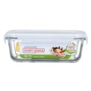 LOCK&LOCK LLG431 长方形保鲜盒 750ml 透明