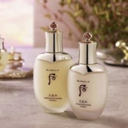 WHOO 后 天气丹花献光彩紧颜水乳霜护肤品7件套盒套装353ml 免税版