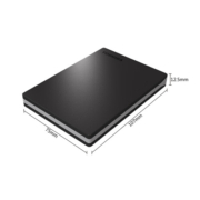 东芝(TOSHIBA) 1TB 移动硬盘机械 Slim系列 USB3.2 Gen 1 2.5英寸 黑色 兼容Mac 金属超薄 密码保护 轻松备份