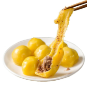 屯小二 东北粘豆包 黄米粘豆包 500g/袋
