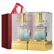 需入会：五粮液股份出品 喜福盛世 纯粮浓香型白酒52度500ml*2瓶礼盒装