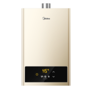 美的（Midea）12升燃气热水器 天然气 智能恒温 水气双调 低水压启动 多重安防 大屏显示 JSQ22-HWA
