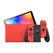 京东百亿补贴：Nintendo 任天堂 日版 Switch OLED 游戏主机 马里奥红限定版